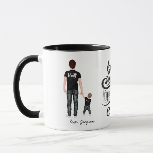 Best Daddy Ever | Foto-Tasse hinzufügen Tasse (Links)