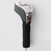 Best Daddy Ever | Foto Vatertag Golf Headcover (angewinkelt)