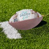 Best Daddy Ever | FotoCollage mit Handschrift Football