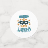Best Daddy Ever Konfetti (Klein Vorderseite)