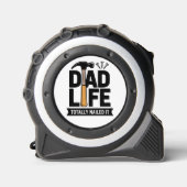 Best Daddy Ever Maßband (Vorderseite)