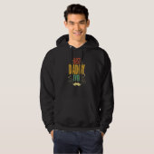 Best Daddy Ever mit Mustache Hoodie (Vorne ganz)