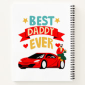 Best Daddy Ever Notizblock (Rückseite)