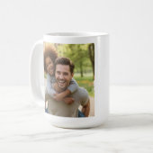 Best Daddy Ever Personalizado Kaffeetasse (Vorderseite Links)