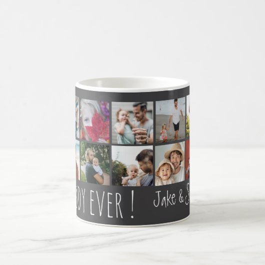 Best Daddy Ever Photo Mug Kaffeetasse (Mittel)