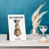 Best Daddy Ever Tabletop Plaque with Easel Fotoplatte (Seite)
