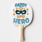 Best Daddy Ever Tischtennis Schläger (Vorderseite)
