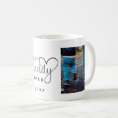 Best Daddy Ever | Vatertag 2 Foto Kaffeetasse (VorderseiteRechts)