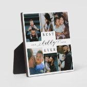 Best Daddy Ever | Vatertag 6 FotoCollage Fotoplatte (Vorderseite)