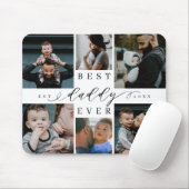 Best Daddy Ever | Vatertag 6 FotoCollage Mousepad (Mit Mouse)