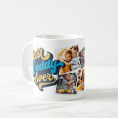 Best Daddy Ever | Vatertag FotoCollage Kaffeetasse (Vorderseite Links)