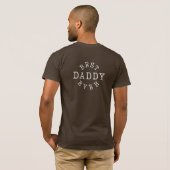 Best Daddy Ever with Photo T-Shirt (Schwarz voll)