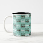 Best Daddy Ever Zweifarbige Tasse (Links)