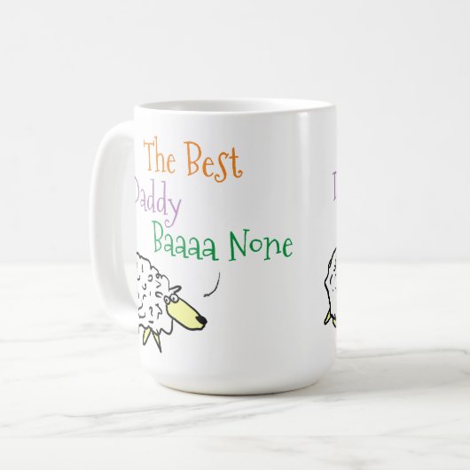 Best Daddy - Funny Coffee Tasse für Daddy (Vorderseite Links)