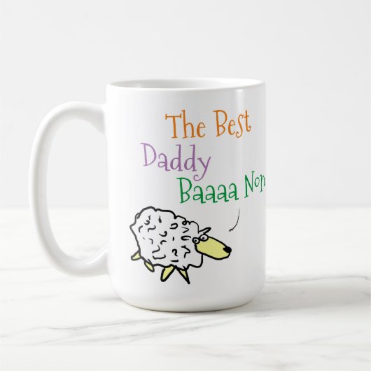 Best Daddy - Funny Coffee Tasse für Daddy (Links)