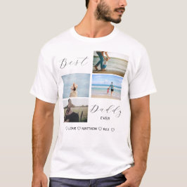Best Daddy je Custom Foto Shirt