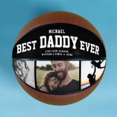 BEST DADDY JEMALS Cool Trendy Einzigartiges FotoCo Basketball