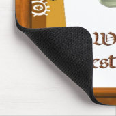 Best Daddy Medal Mousepad (Ecke)