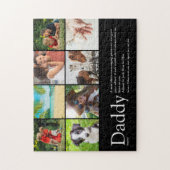 Best Daddy Vater Vater Definition 6 Foto Spaß Schw Puzzle (Vertikal)