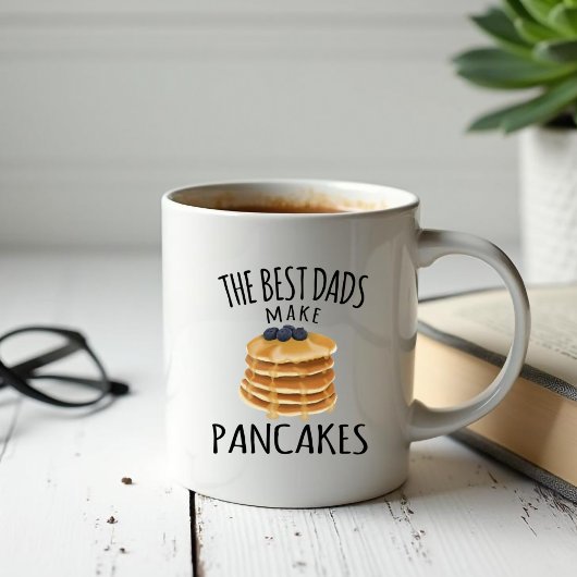 Best Dads Make Pancakes Mug, Father’s Day Coffee Jumbo-Tasse