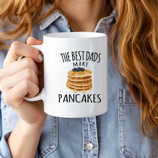 Best Dads Make Pancakes Mug, Father’s Day Coffee Jumbo-Tasse