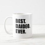 Best Daideo Ever Irish Großvater Tasse<br><div class="desc">Beste Daideo jemals irische Großvater Tasse. Eine große Tasse für einen phantastischen,  irischen Opa! Lass Daideo weiß,  dass er mit dieser coolen Tasse der bestste ist. Er wird es Liebe beim Zuhause oder im Büro zeigen.</div>