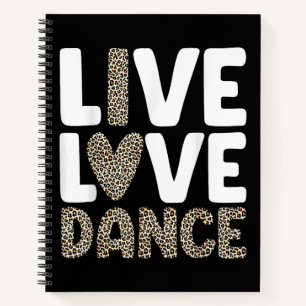 Best Dance Art of Men Girls Boys Dance Da Notizblock