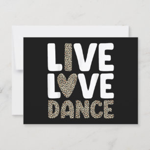 Best Dance Art of Men Girls Boys Dance Da Postkarte