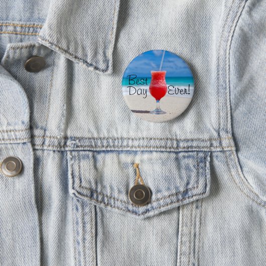 Best Day Beach Button (Beispiel)