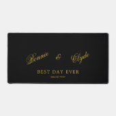 Best Day Ever Cheerful Modern Workspace Style Schreibtischunterlage (Vorderseite)