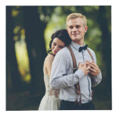 "Best Day Ever" Elegante Hochzeit Würfel (Rechts)