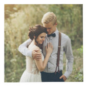 "Best Day Ever" Elegante Hochzeit Würfel (Vorderseite)