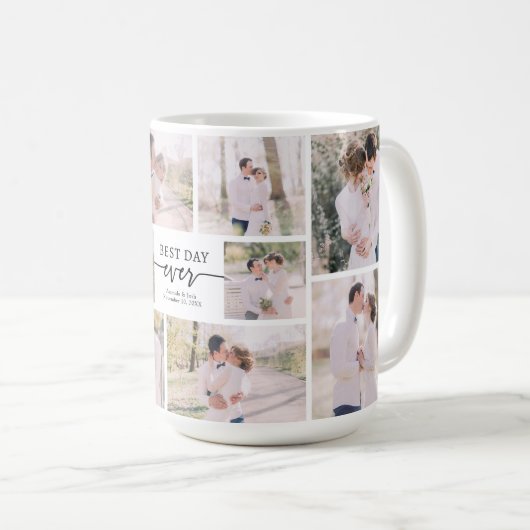 Best Day Ever Foto Kaffeetasse (VorderseiteRechts)