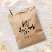 Best Day Ever Gastgeschenk Hochzeit Bags Geschenktütchen (Ausgeschnitten)