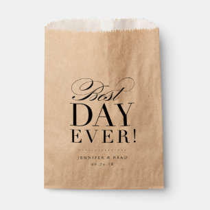 Best Day Ever Gunst Bag Geschenktütchen
