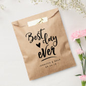 Best Day Ever Gunst Bag Geschenktütchen (Versiegelt)