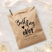 Best Day Ever Gunst Bag Geschenktütchen (Ausgeschnitten)