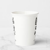 Best Day Ever mit Heart Wedding Paper Cups Pappbecher (Links)