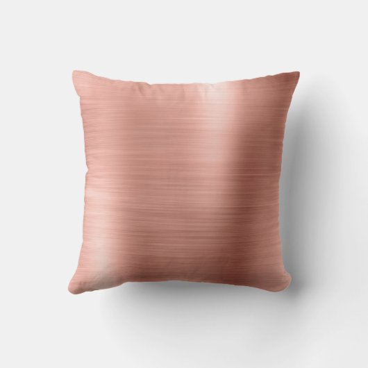 Best Day Ever Rose Gold Blush Pink Hochzeit Kissen (Rückseite)