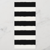 Best Day Ever Simple Script Calligraphy Wedding Programm (Rückseite)