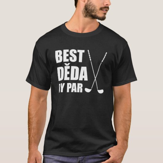 Best Deda by Par Czech Großa Golfer Pub T-Shirt (Vorderseite)
