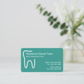 Best Dentin Termin Visitenkarten Visitenkarte (Stehend Vorderseite)