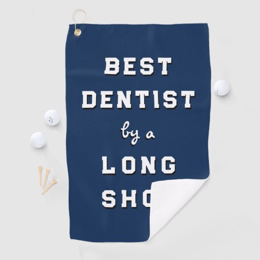 Best Dentist-Geschenk Golf Handtuch (Insitu)