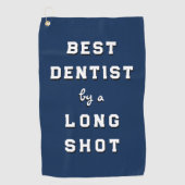 Best Dentist-Geschenk Golf Handtuch (Vorderseite)
