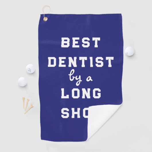 Best Dentist-Geschenk Golf Handtuch (Insitu)