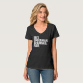 Best Doberman Oma Ever Dog Großmutter T-Shirt (Vorderseite Vollansicht)