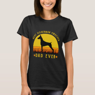 Best Doberman Pinscher Vater Ever Funny Vater Grap T-Shirt