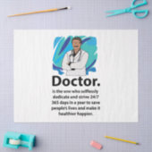 Best Doctor Ever Appreciation  Seidenpapier (Basteln)
