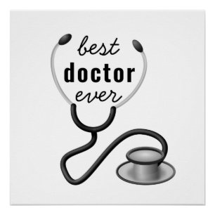 Best Doctor je Appreciation World's Bestes Doc Poster
