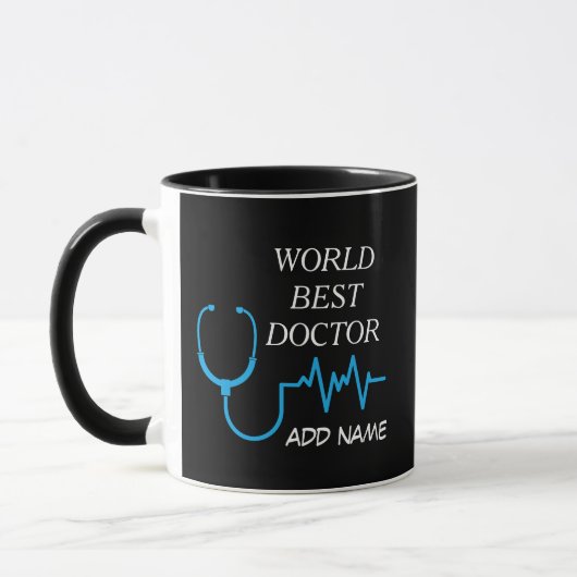 Best Doctor je Appreciation World's Bestes Doc Tasse (Links)
